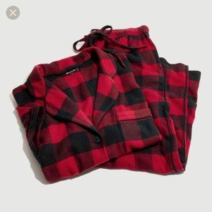 NEW Madewell Flannel Bedtime Pajama SET in Buffalo Check XXS/XS